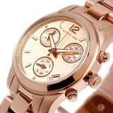 Michael Kors Runway Chronograph Rose Gold Dial Rose Gold Steel Strap Watch for Women - MK5430 Authentic Buy Shop Now