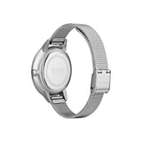 Hugo Boss Symphony Brown Dial Silver Mesh Bracelet Watch for Women - 1502423 Authentic Buy Shop Now