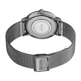 Hugo Boss Horizon Blue Dial Black Mesh Bracelet Watch for Men - 1513734 Authentic Buy Shop Now
