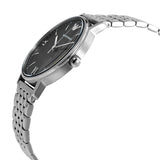 Emporio Armani Kappa Black Dial Silver Steel Strap Watch For Men - AR11152 Authentic Buy Shop Now