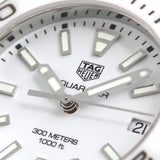 Tag Heuer Aquaracer Quartz White Dial Two Tone Steel Strap Watch Women - WAY131B.BA0914 Authentic Buy Shop Now