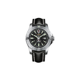 Breitling Colt Automatic 44mm Black Dial Leather Strap Mens Watch - A1738811/BD44/435X Authentic Buy Shop Now