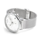Calvin Klein High Noon Silver Dial Silver Mesh Bracelet Watch for Men - K8M27126 Authentic Buy Shop Now