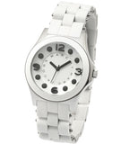 Marc Jacobs Pelly White Dial White Silicone Strap Watch for Women - MBM2503 Authentic Buy Shop Now