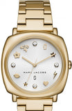 Marc Jacobs Mandy White Dial Gold Steel Strap Watch for Women - MJ3573 Authentic Buy Shop Now