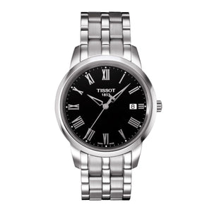 Tissot T Classic Dream Black Dial Silver Steel Strap Watch for Men - T033.410.11.053.01 Authentic Buy Shop Now