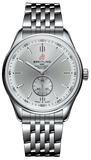Breitling Premier Automatic 40mm Stainless Steel Silver Dial Mens Watch - A37340351G1A1 Authentic Buy Shop Now