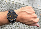 Mido Multifort Automatic Special Edition Black Dial Black Leather Strap Watch For Men - M005.430.36.051.80 Authentic Buy Shop Now