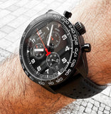 Tissot T Sport PRS 516 Chronograph Black Dial Black Leather Strap Watch for Men - T131.617.36.052.00 Authentic Buy Shop Now
