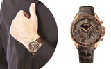 Hugo Boss Driver Chronograph Brown Dial Brown Leather Strap Watch For Men - HB1513093 Authentic Buy Shop Now