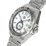 Tag Heuer Formula 1 Calibre 6 Automatic White Dial Silver Steel Strap Watch for Men - WAZ2013.BA0842 Authentic Buy Shop Now