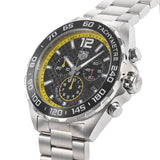 Tag Heuer Formula 1 Chronograph Black Dial Silver Steel Strap Watch for Men- CAZ101AC.BA0842 Authentic Buy Shop Now