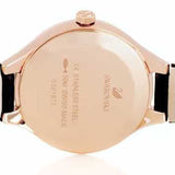 Swarovski Lovely Crystals Analog Black Dial Black Leather Strap Watch for Women - 5301877 Authentic Buy Shop Now