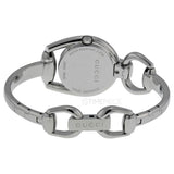 Gucci Horsebit Collection Quartz Brown Dial Silver Steel Strap Watch For Women - YA139501 Authentic Buy Shop Now