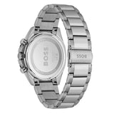 Hugo Boss Cloud Chronograph Blue Dial Silver Steel Strap Watch For Men - 1514015 Authentic Buy Shop Now