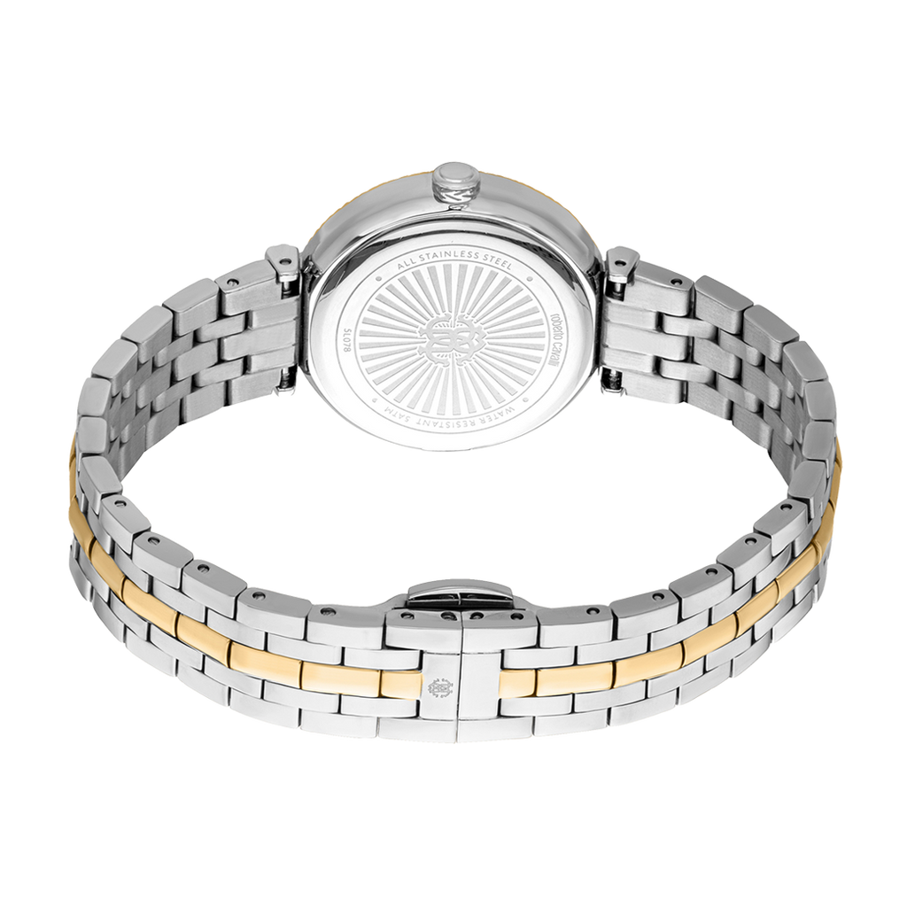 Just Cavalli Chiarezza Snake Core Green Dial Two Tone Steel Strap Watch for Women - RC5L078M0065 Authentic Buy Shop Now