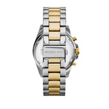 Michael Kors Lexington Quartz Green Dial Two Tone Steel Strap Watch For Men - MK9063 Authentic Buy Shop Now