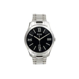 Hugo Boss Governer Black Dial Silver Steel Strap Watch for Men - 1513488 Authentic Buy Shop Now