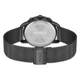Hugo Boss Infinity Black Dial Black Mesh Bracelet Watch for Women -1502521 Authentic Buy Shop Now