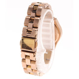Marc Jacobs Blade White Dial Rose Gold Steel Strap Watch for Women - MBM3076 Authentic Buy Shop Now