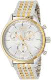 Hugo Boss Companion Silver Dial Two Tone Mesh Bracelet Watch for Men - 1513654 Authentic Buy Shop Now