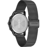 Hugo Boss Infinity Black Dial Black Mesh Bracelet Watch for Women -1502521 Authentic Buy Shop Now