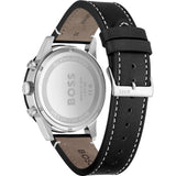 Hugo Boss Allure Black Dial Black Leather Strap Watch for Men - 1513920 Authentic Buy Shop Now