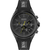 Hugo Boss Distinct Black Dial Black Silicone Strap Watch for Men - 1513859 Authentic Buy Shop Now