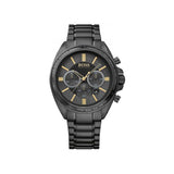 Hugo Boss Driver Black Dial Black Steel Strap Watch for Men - 1513277 Authentic Buy Shop Now