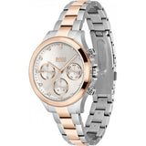 Hugo Boss Hera White Dial Two Tone Steel Strap Watch for Women - 1502564 Authentic Buy Shop Now