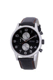Hugo Boss Aeroliner Black Dial Black Leather Strap Watch for Men - 1512631 Authentic Buy Shop Now
