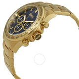 Hugo Boss Ikon Blue Dial Gold Steel Strap Watch for Men - 1513340 Authentic Buy Shop Now