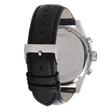 Hugo Boss Jet Silver Dial Black Leather Strap Watch for Men - 1513282 Authentic Buy Shop Now