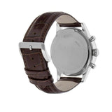 Hugo Boss Aeroliner Chronograph Quartz Grey Dial Brown Leather Strap Watch For Men - HB1512570 Authentic Buy Shop Now
