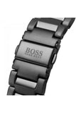 Hugo Boss Globetrotter Black Dial Black Steel Strap Watch for Men - 1513825 Authentic Buy Shop Now