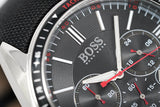 Hugo Boss Driver Black Dial Black Leather Strap Watch for Men -1513087 Authentic Buy Shop Now