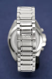 Hugo Boss Chronograph Driver Blue Dial Silver Steel Strap Watch for Men - 1513081 Authentic Buy Shop Now