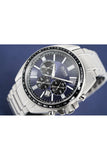 Hugo Boss Chronograph Driver Blue Dial Silver Steel Strap Watch for Men - 1513081 Authentic Buy Shop Now