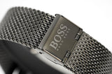 Hugo Boss Horizon Blue Dial Black Mesh Bracelet Watch for Men - 1513734 Authentic Buy Shop Now