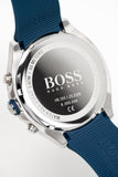 Hugo Boss Velocity Black Dial Blue Rubber Strap Watch for Men - 1513717 Authentic Buy Shop Now