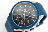 Hugo Boss Velocity Black Dial Blue Rubber Strap Watch for Men - 1513717 Authentic Buy Shop Now