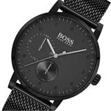 Hugo Boss Oxygen Black Dial Black Mesh Bracelet Watch for Men - 1513636 Authentic Buy Shop Now