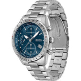 Hugo Boss Pilot Blue Dial Silver Steel Strap Watch for Men - 1513850 Authentic Buy Shop Now