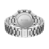 Hugo Boss Ikon Chronograph White Dial Silver Steel Strap Watch for Men - 1512962 Authentic Buy Shop Now