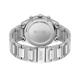 Hugo Boss Hero Chronograph White Dial Silver Steel Strap Watch for Men - 1513875 Authentic Buy Shop Now