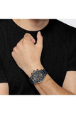 Hugo Boss Santiago Grey Dial Blue Steel Strap Watch for Men - 1513865 Authentic Buy Shop Now