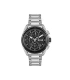 Hugo Boss Volane Black Dial Silver Steel Strap Watch for Men - 1513949 Authentic Buy Shop Now