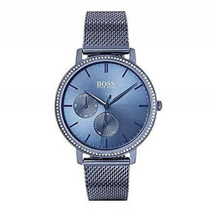Hugo Boss Infinity Blue Dial Blue Mesh Bracelet Watch for Women - 1502518 Authentic Buy Shop Now