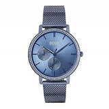 Hugo Boss Infinity Blue Dial Blue Mesh Bracelet Watch for Women - 1502518 Authentic Buy Shop Now