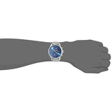 Hugo Boss Jet Blue Dial Silver Steel Strap Watch for Men - 1513384 Authentic Buy Shop Now